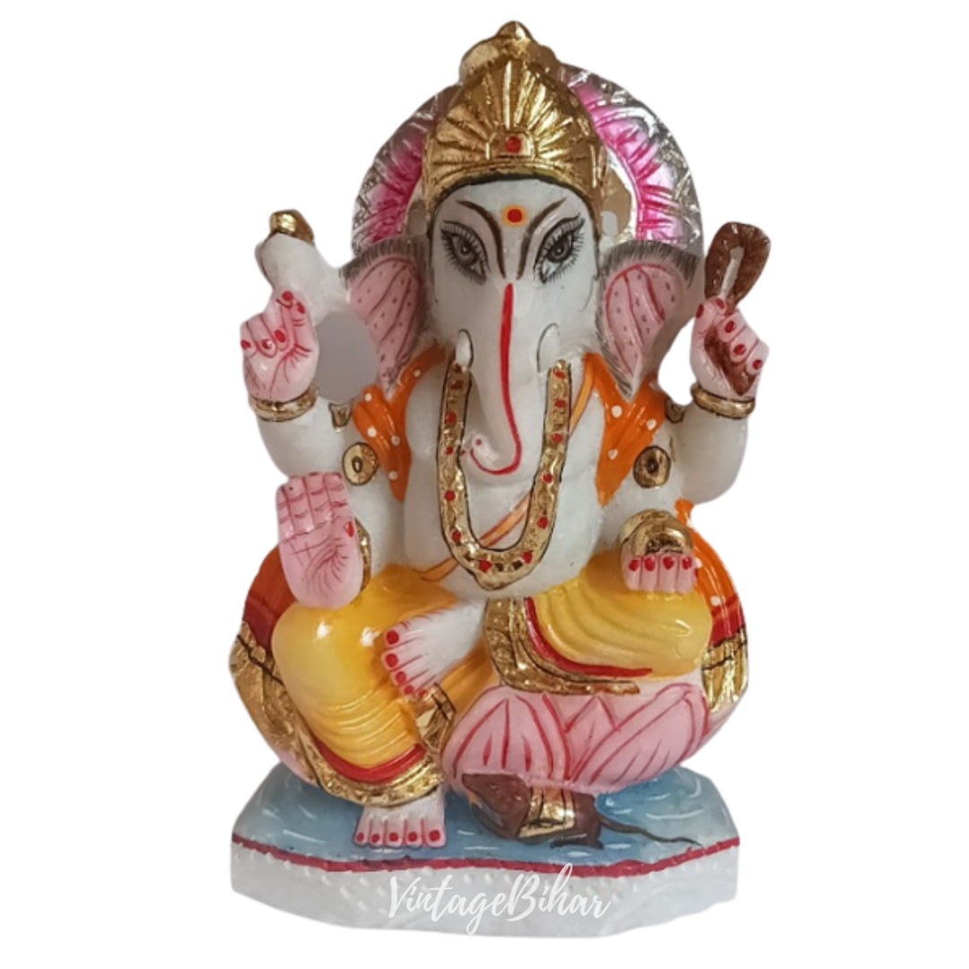 Ganesha Statue on Marble