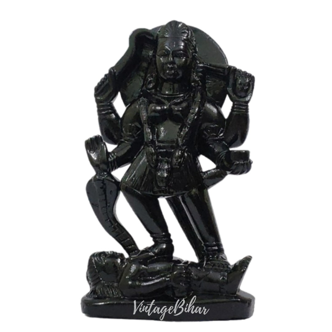 Goddess Kali Statue in Natural Stone