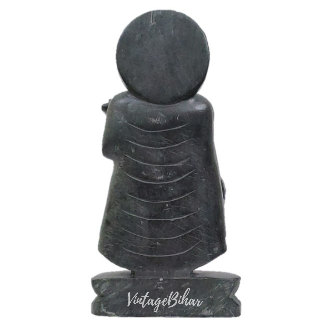 Handcarved Standing Budha Statue on pure Natural Stone