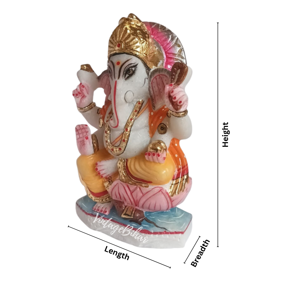 Ganesha Statue on Marble