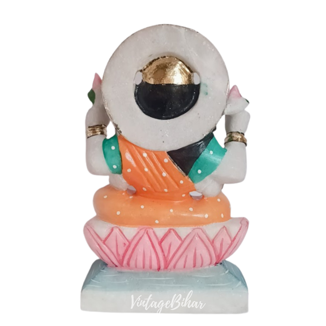 Goddess Laxmi Statue made of Marble