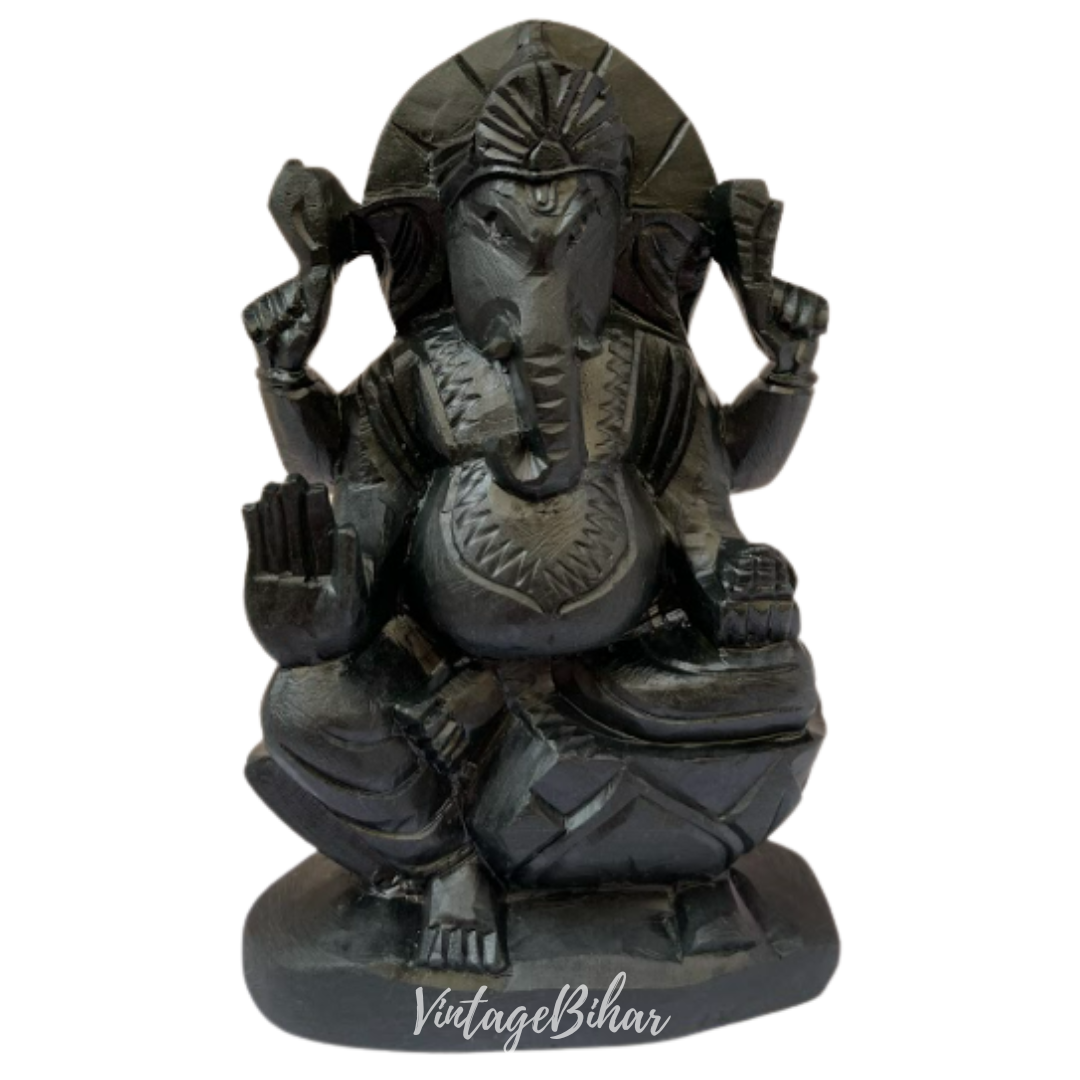 Pure Stone Ganesh Murti Ganapati Statue for home entrance in Big Size