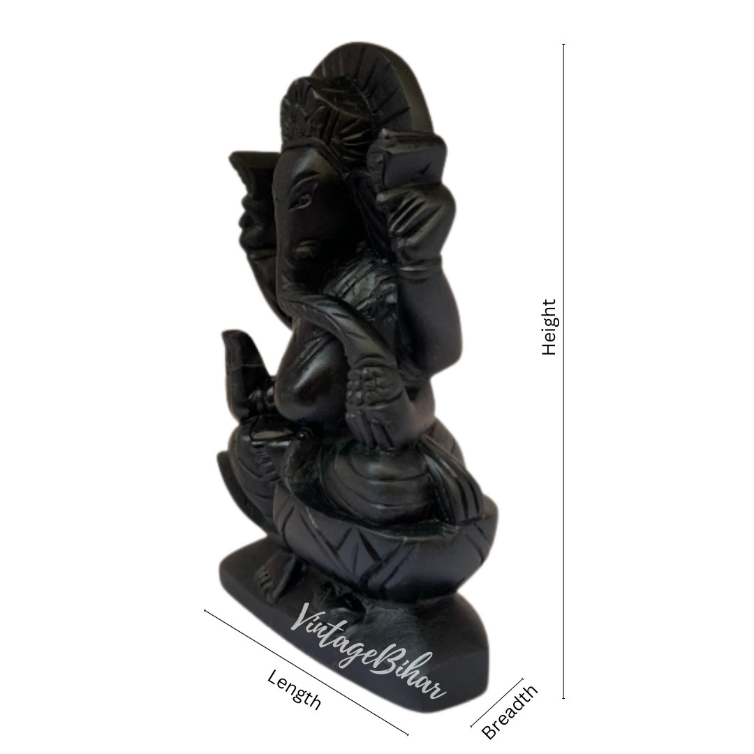 Pure Stone Ganesh Murti Ganapati Statue for home entrance in Big Size