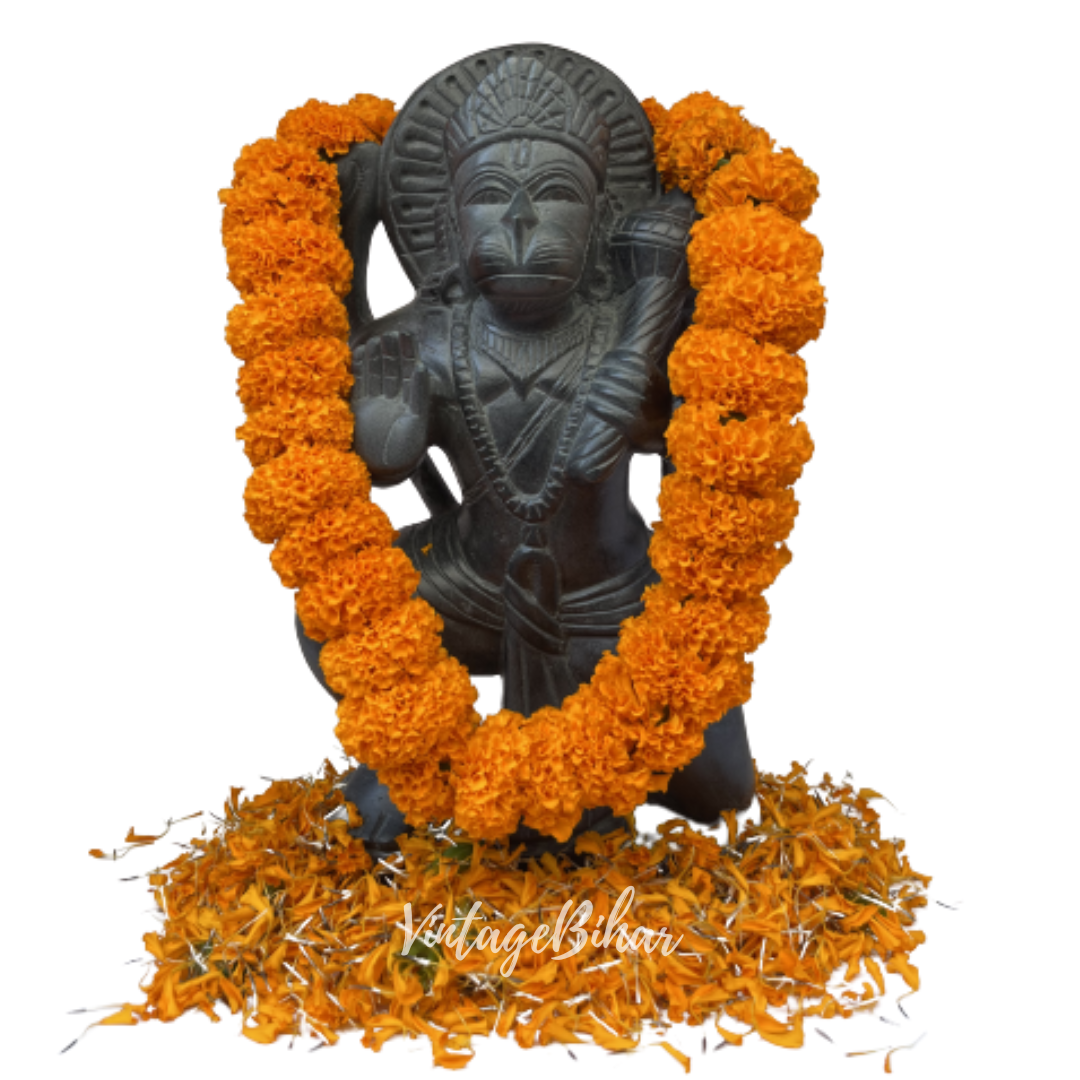 Lord Hanuman Statue in Pure Palewa Stone