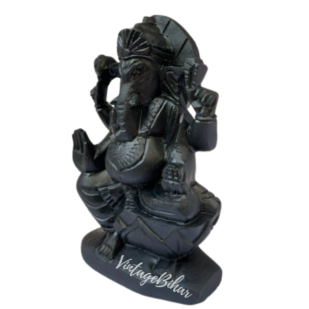 Pure Stone Ganesh Murti Ganapati Statue for home entrance in Big Size