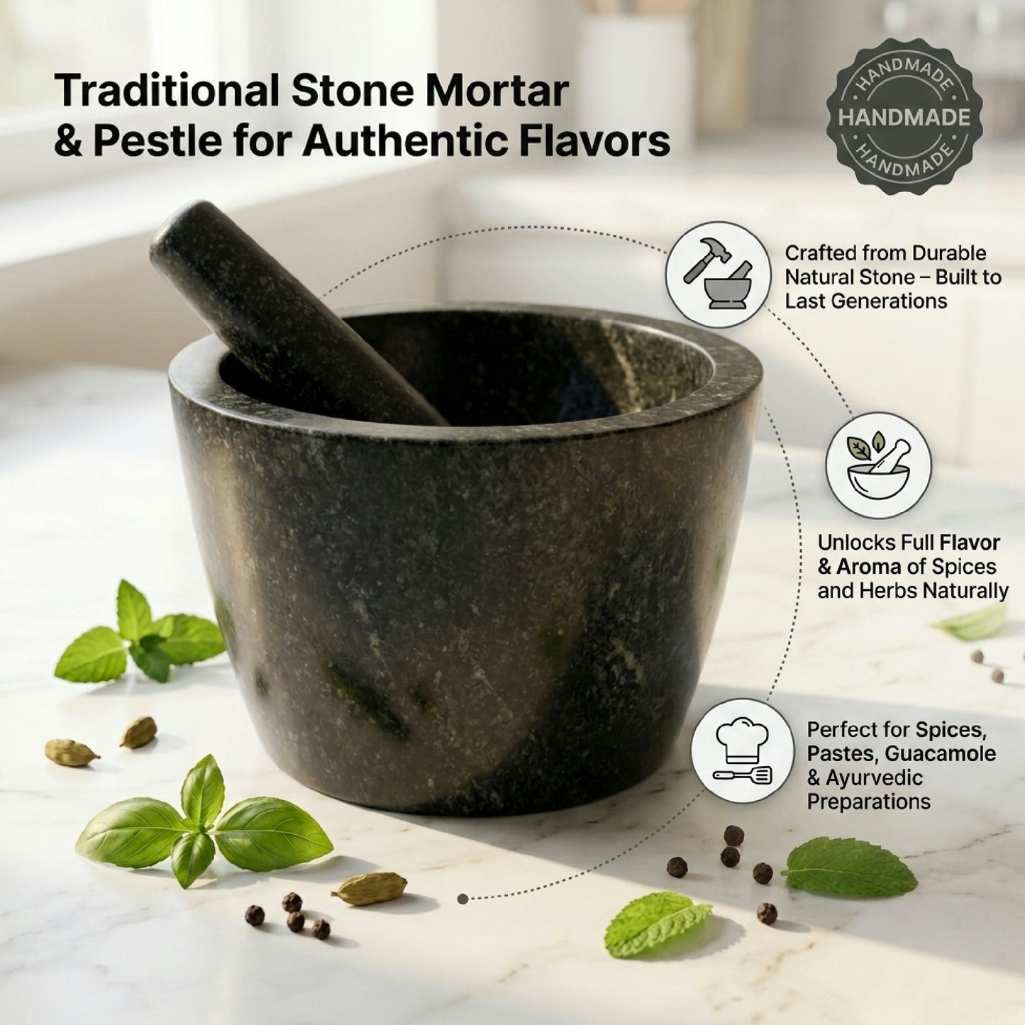 Perfect for Spices, Herbs & Homemade Seasonings